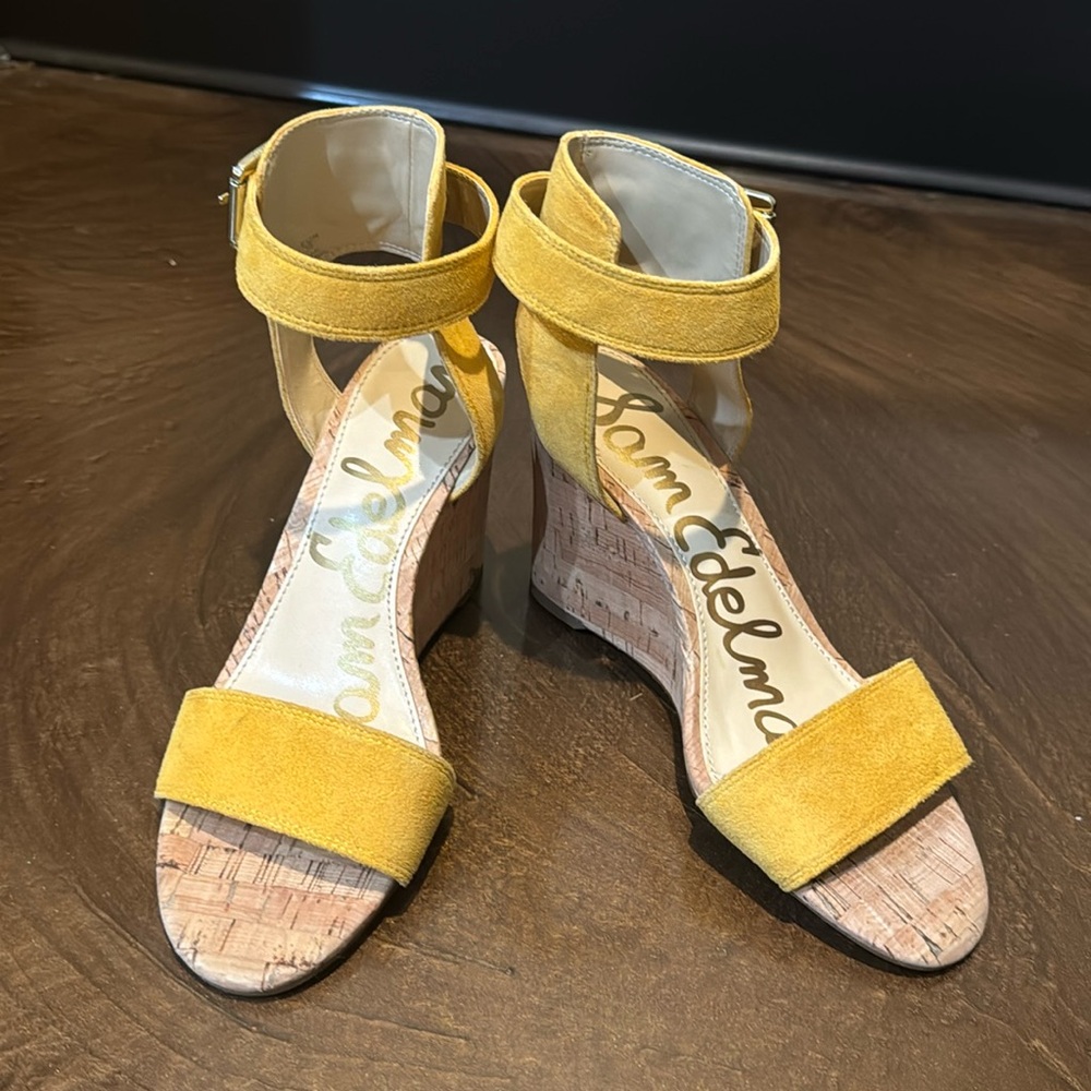 Sam Edelman cork wedge.  Size 6